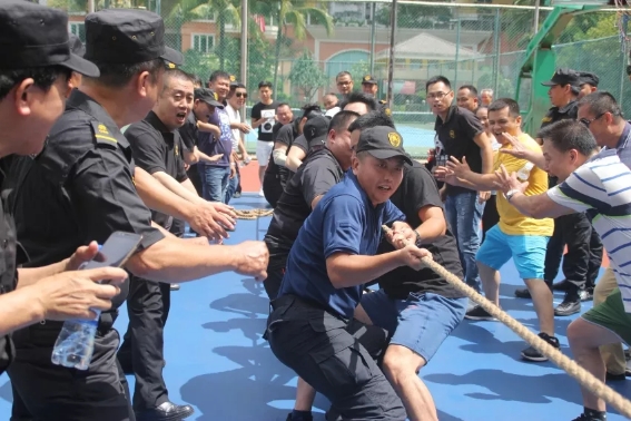 庆五一·迎五四拔河比赛