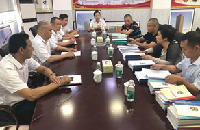 海口市公安局联合小组对yx06永兴集团押运公司进行安全评估检查