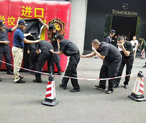 进行消防应急演练